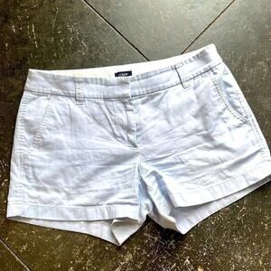 J. Crew Factory flat front cotton chino shorts sz 4